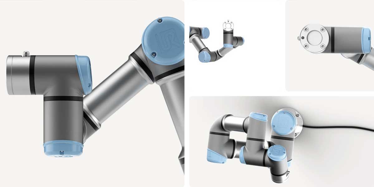 Universal Robotics UR3e arms